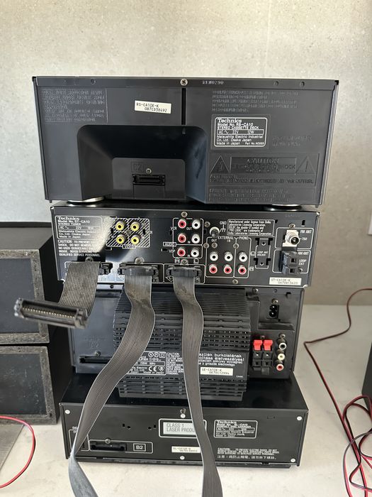 Aparelhagem completa Technics CA10 Vintage - Colunas originais