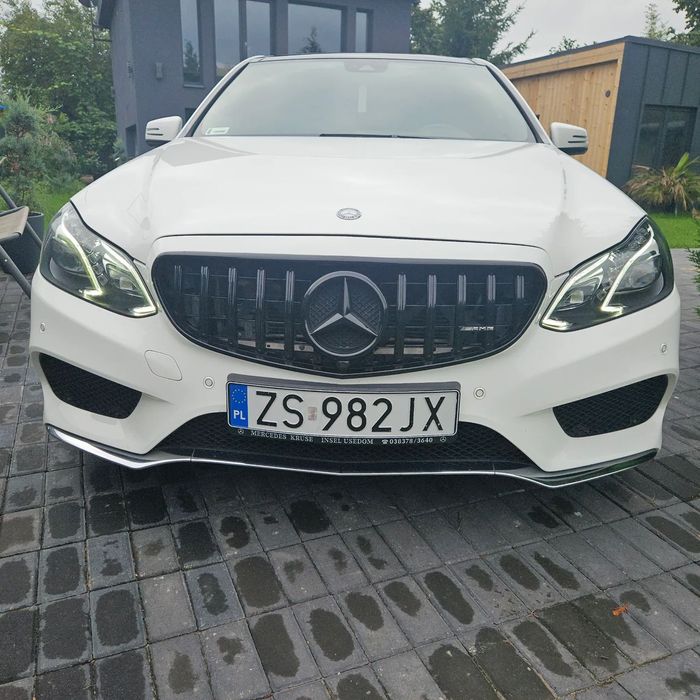 Mercedes-Benz Klasa E AMG z GWARANCJĄ*4MatikAutomat*salo POLSKA* Skora Navi FulLedy Serw