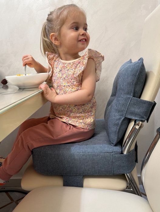 Детский Бустер 38×38×10 + подушечка под спинку