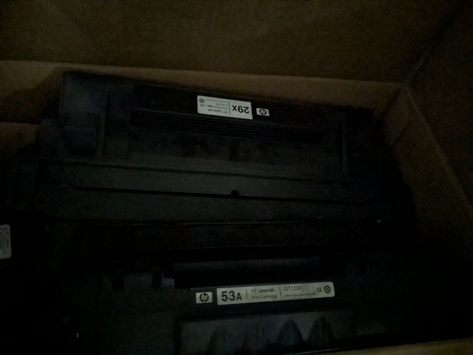 HP картриджы 29x 53a 85а