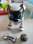 Zabawka robopiesek Teksta