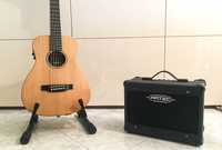 Guitarra Eletro-Acústica Martin LX1E + Amplificador Artec A15C