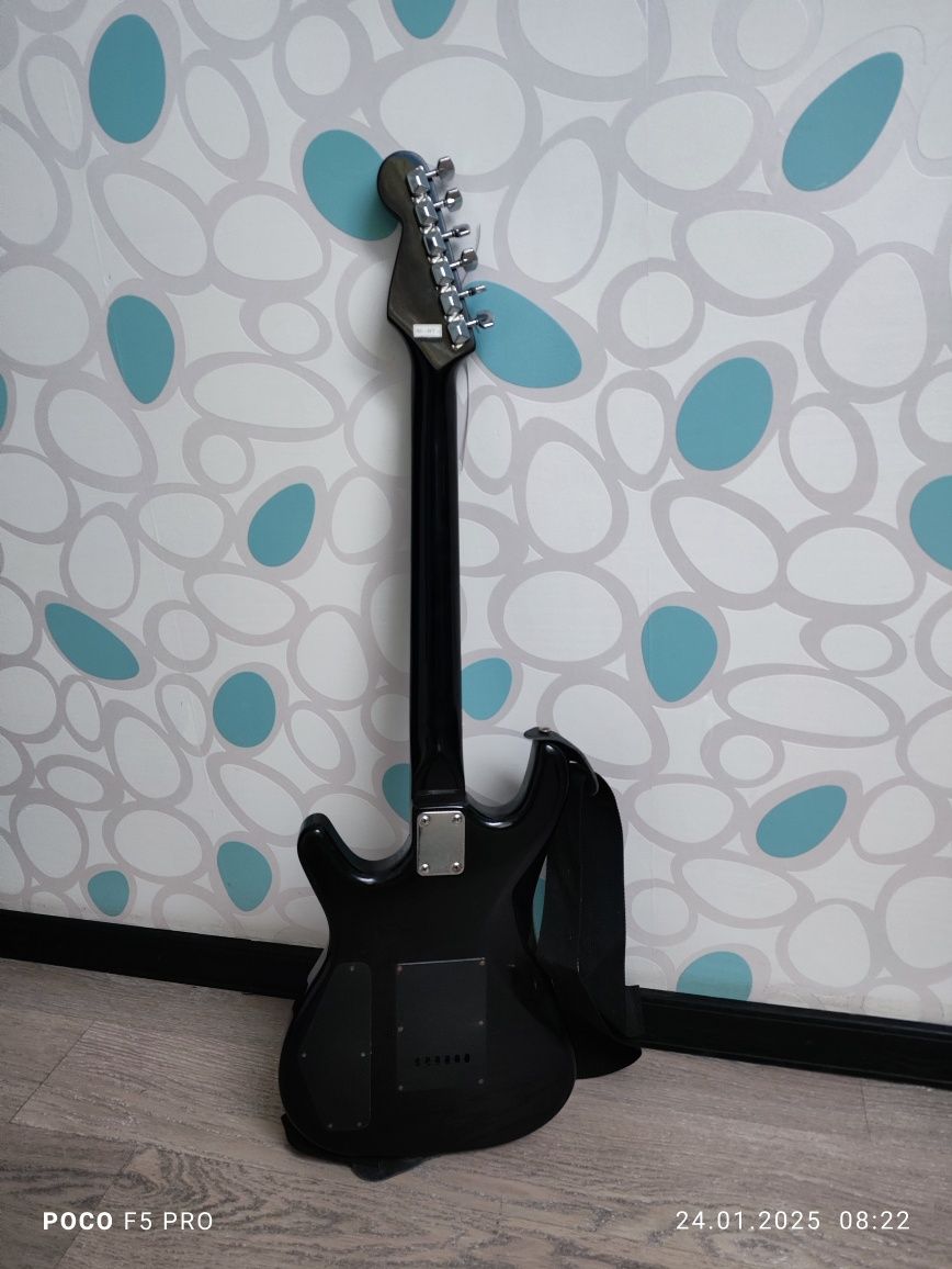 Електрогітара Axe Sc-24t-b made in Korea 1980 рік + чохол