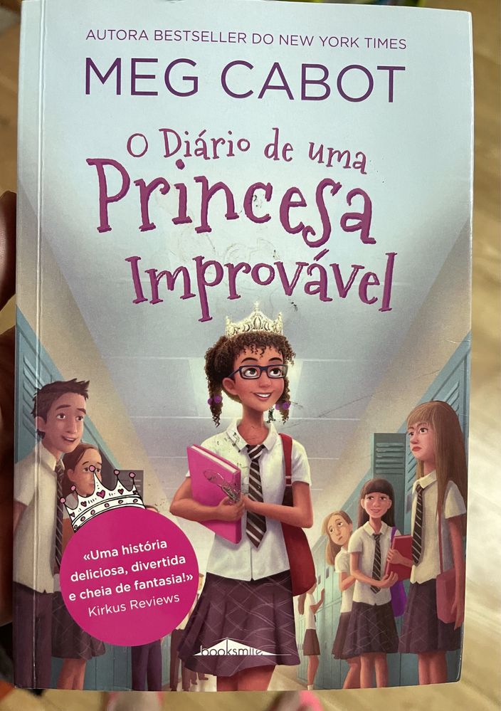 Livro infantil -O diário de uma princesa improvável