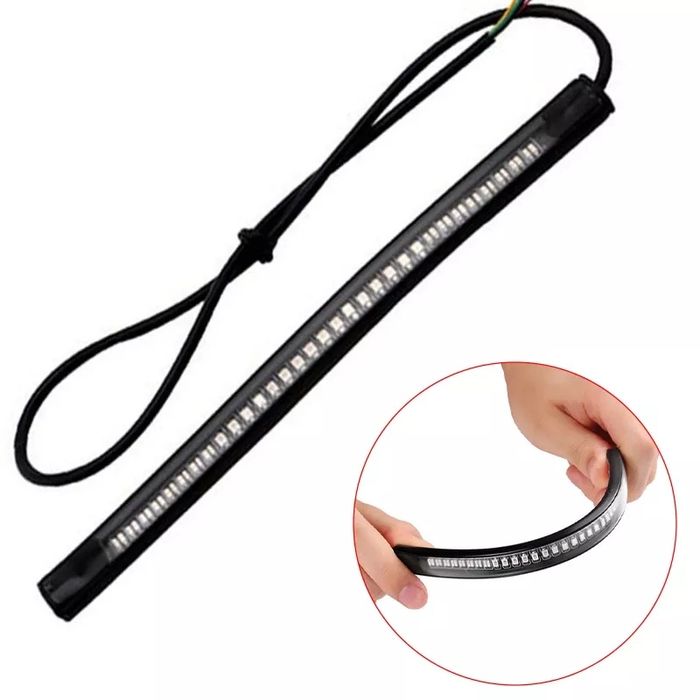 Lampada led com piscas e stop