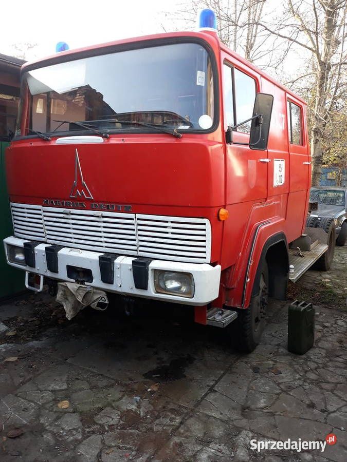 Iveco magirus zderzak straż pożarna