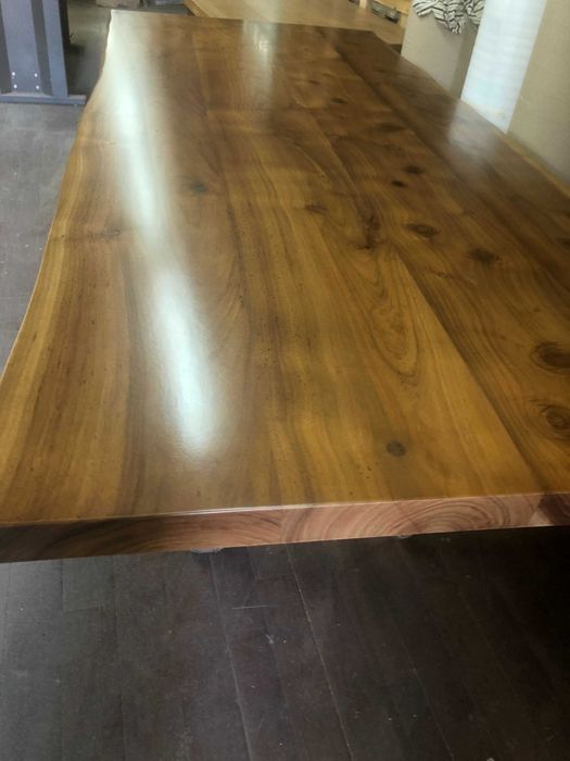 MESA RUSTICA EM MADEIRA DE ACACIA