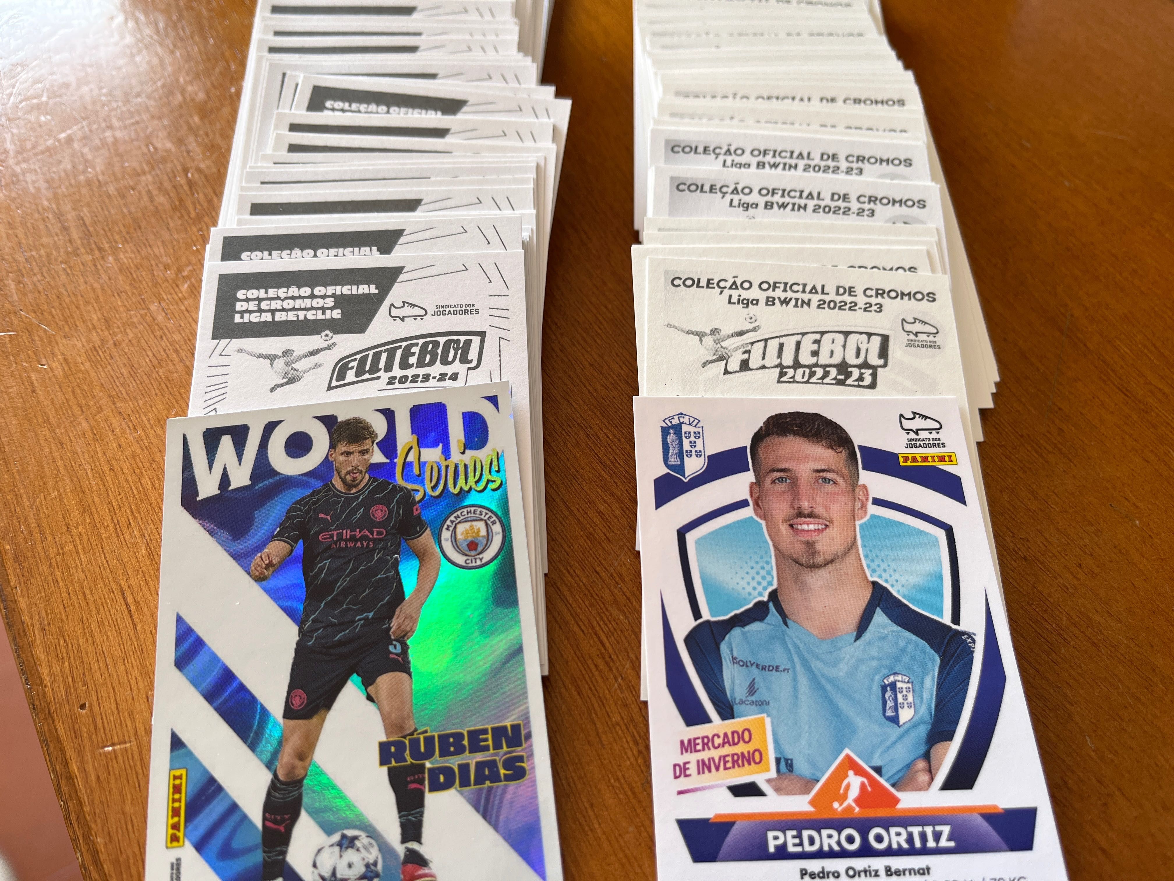 Lote cromos Futebol Panini