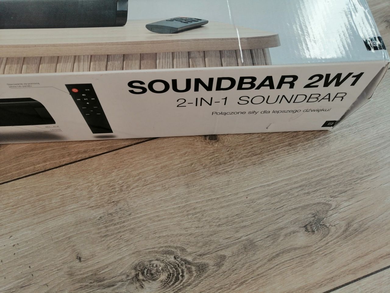 Soundbar 2w1 sterowanie z pilota bluetooth 5.0 2 głośniki
