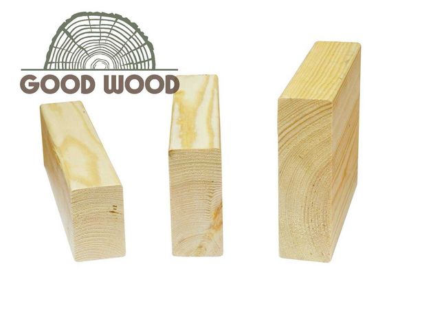 Drewno konstrukcyjne C24 suszone i strugane, kantówki, belki SZWEDZKIE
