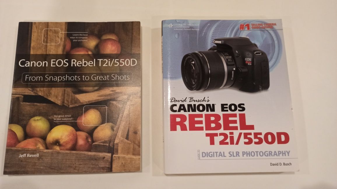 Canon EOS Rebel T5/550D livros