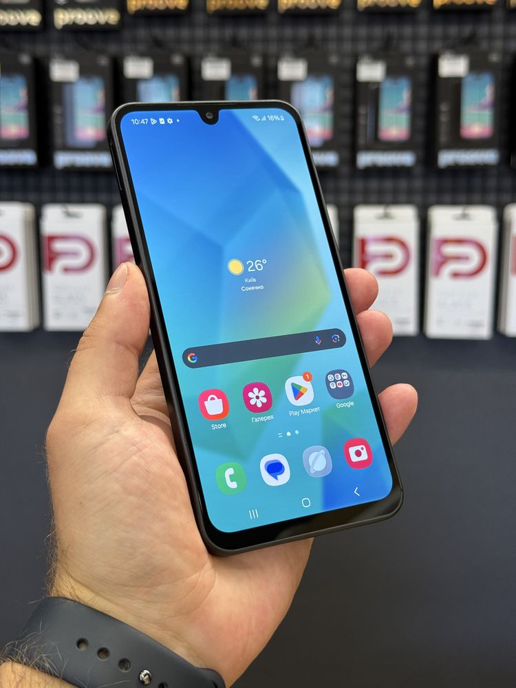 Смартфон Samsung Galaxy A16 8/256 Black Оплата частинами
