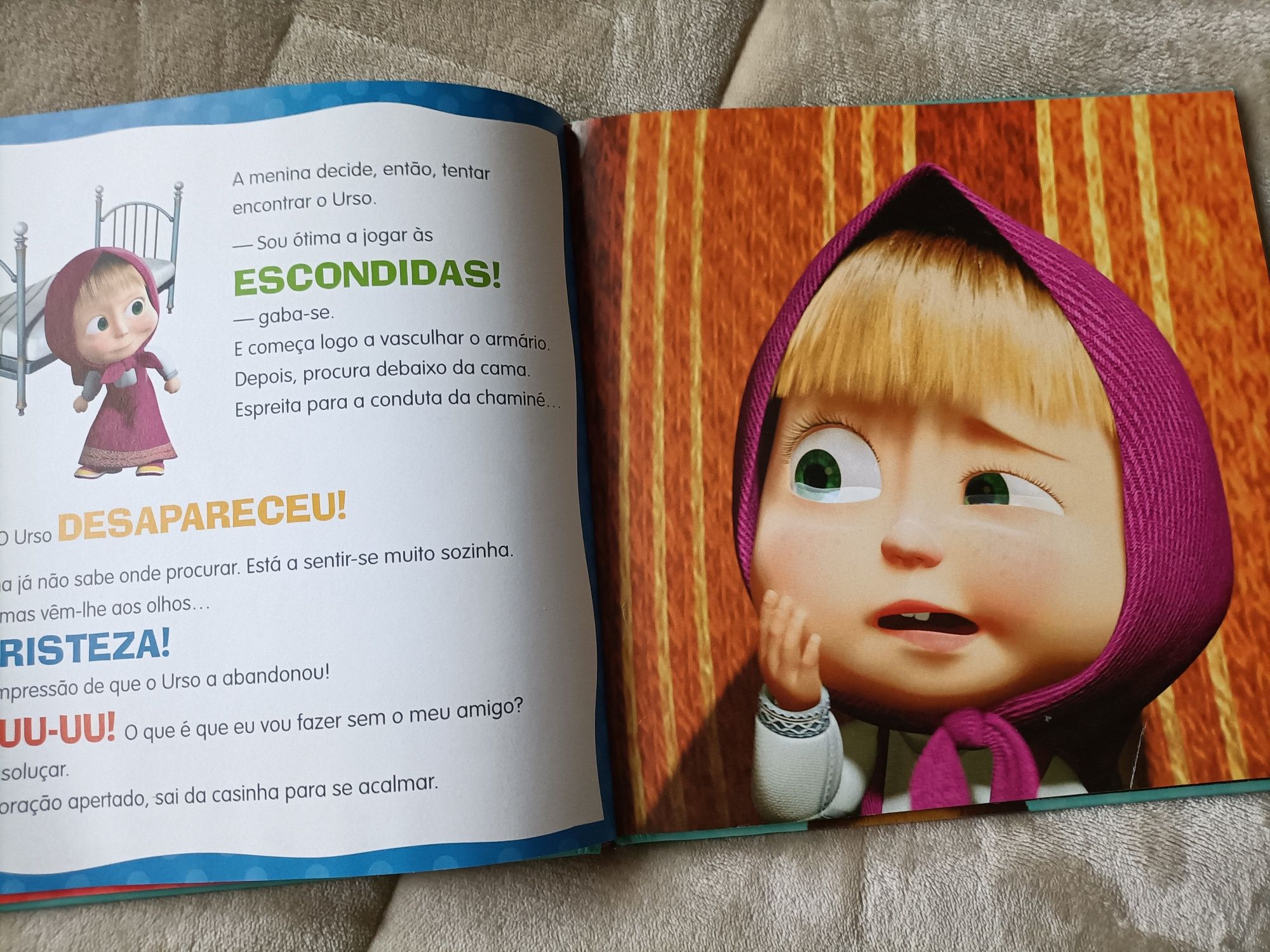 Livro pequena história das grandes emoções da Masha