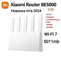 Роутер Xiaomi BE5000 WI-FI 7, 5011mbs, Нові