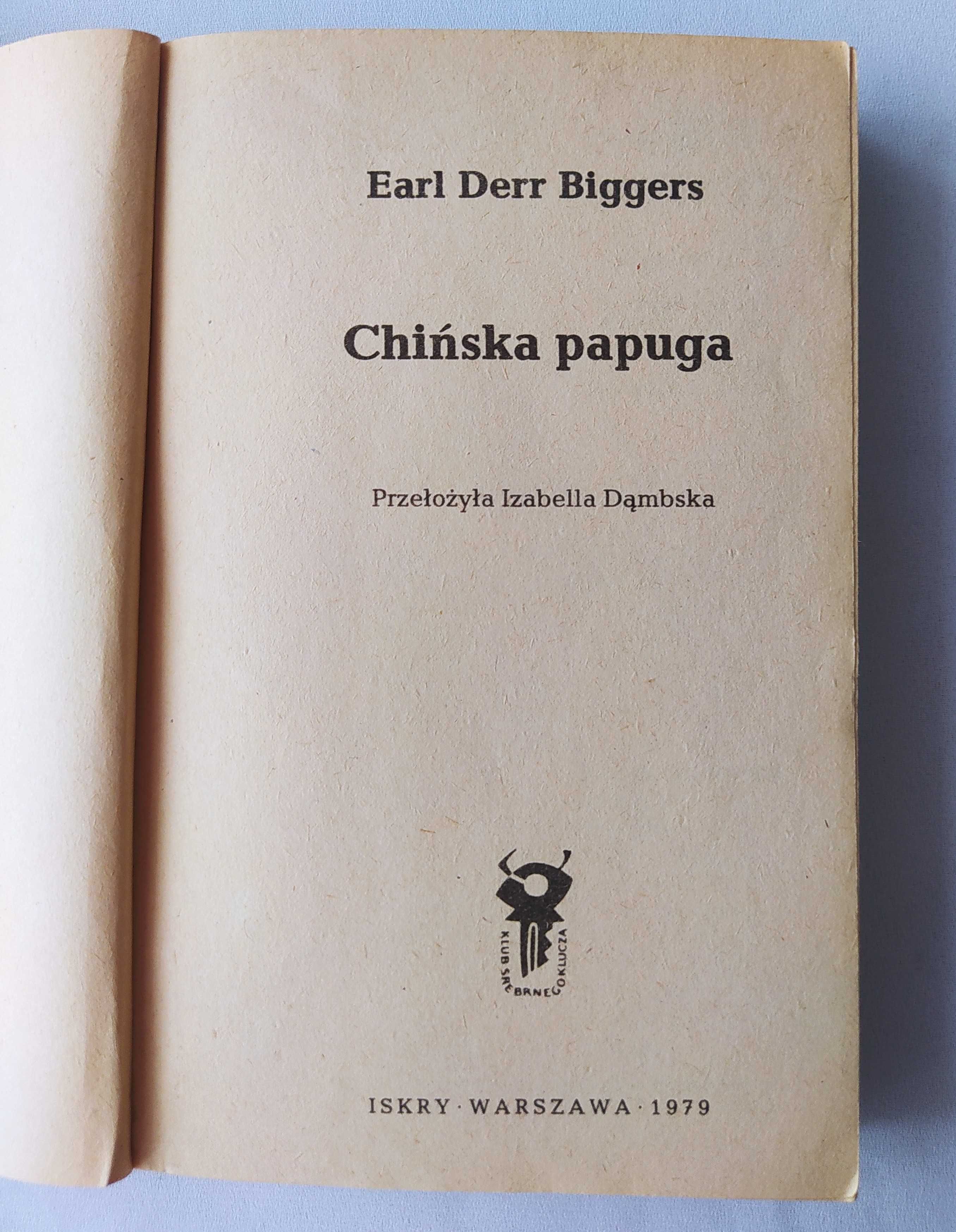 Chińska papuga – Earl Derr Biggers