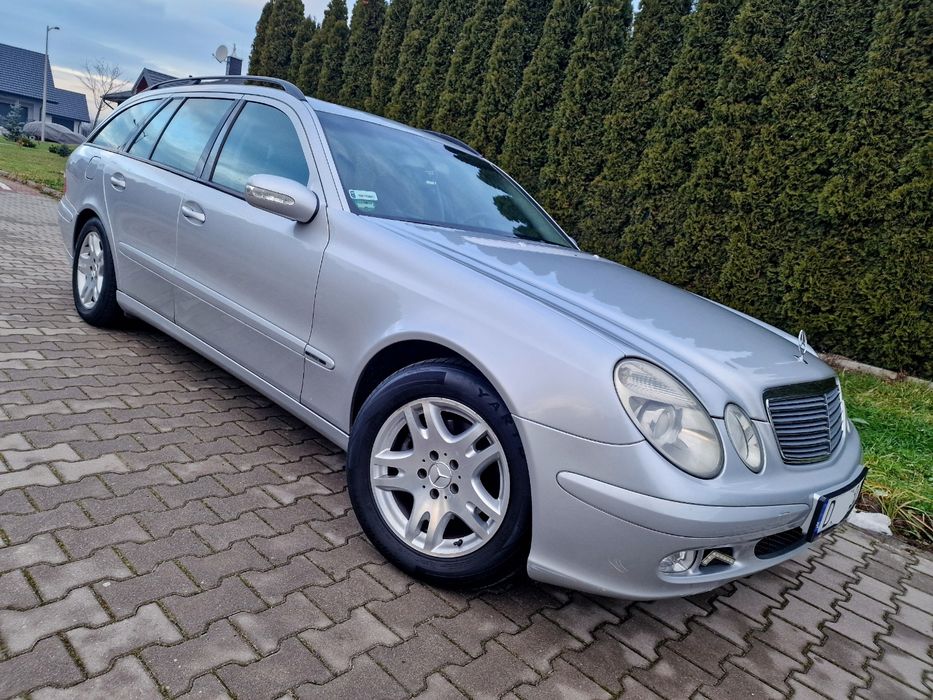 Mercedes E Klasa W211 E200 + LPG, Kombi, Zero Rdzy, Gaz, Manual 6-bieg