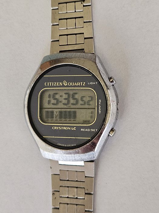 Vintage Citizen lcd 40-2133 Crystron LC