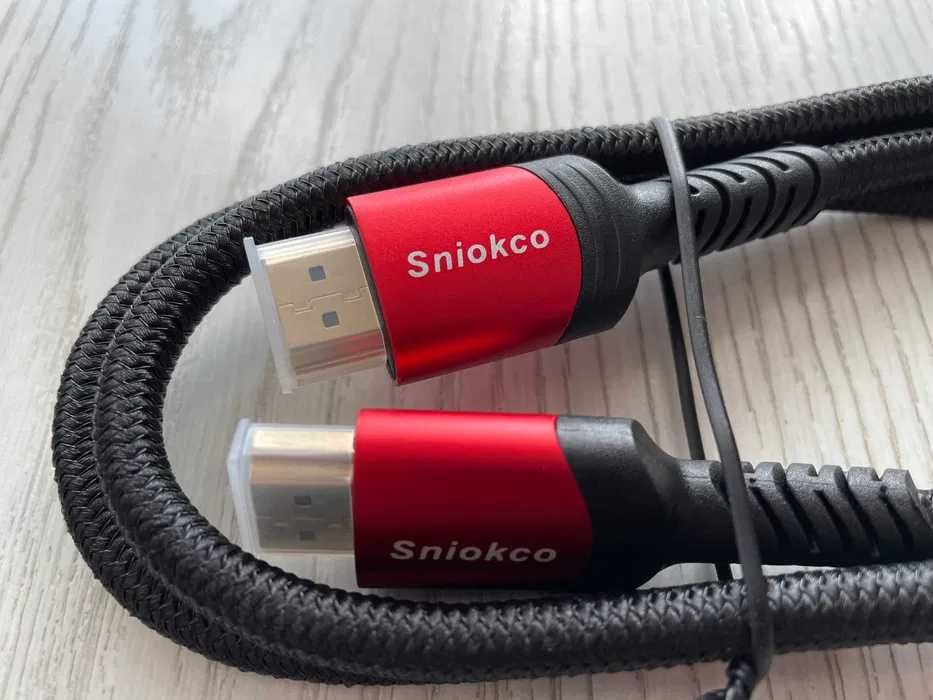 Kabel HDMI 2.1 8K Sniokco 48Gbps HDR EARC Dolby Atmos HDCP Jaworzno.