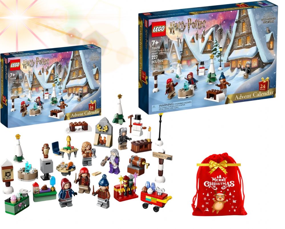 ZESTAW LEGO HARRY POTTER Kalendarz adwentowy 76418 Klocki Prezent!