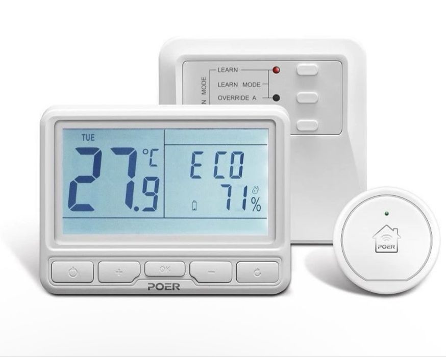 Термостат програматор  безпровідний wi fi POER ptc10