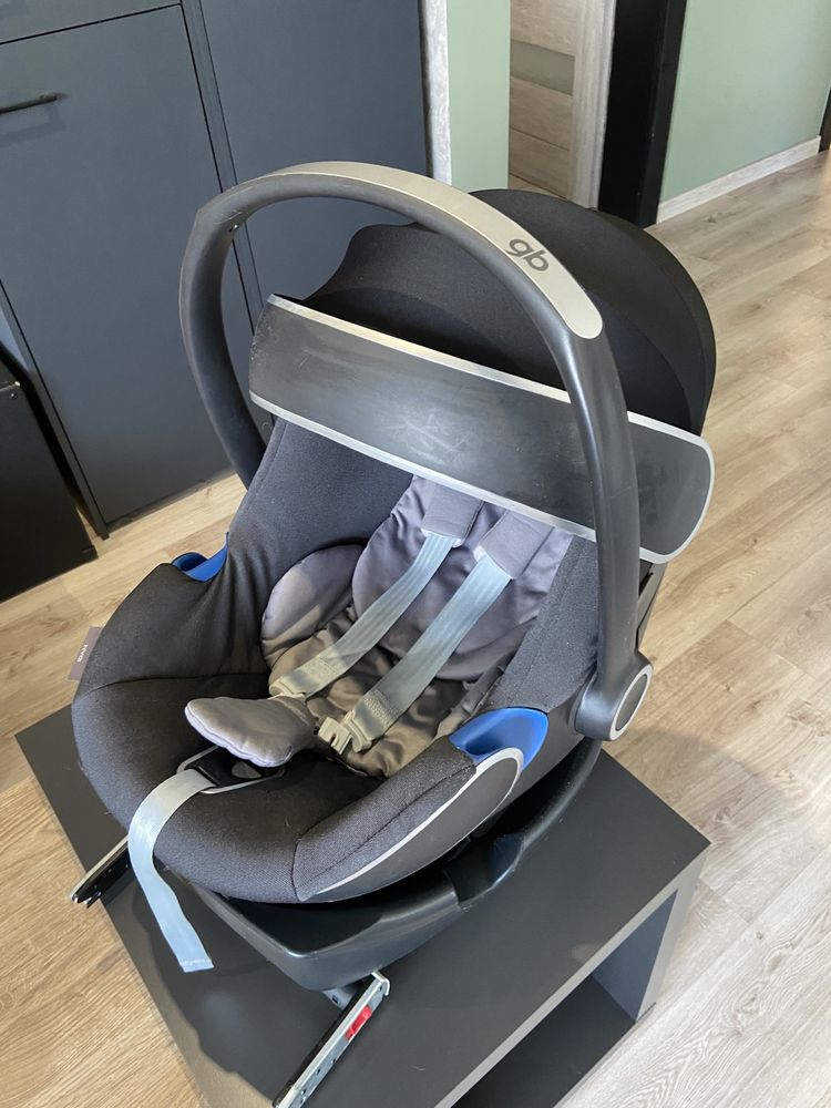 Cybex GB Idan Fotelik Samochodowy 0-13kg + Baza GB Fix Silver Fox Grey