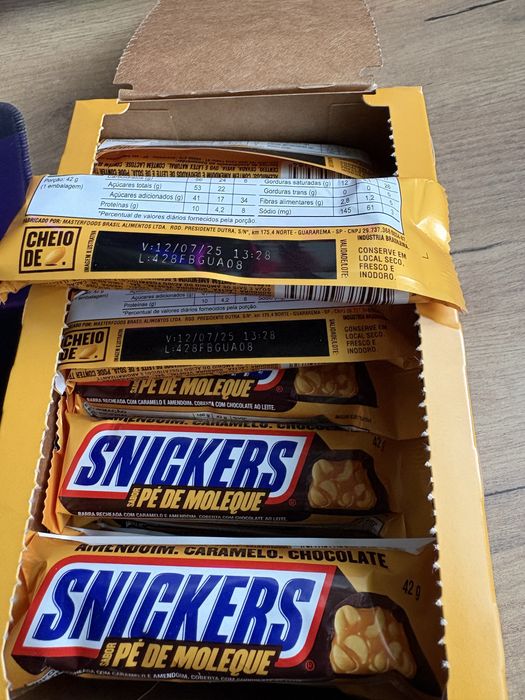 Baton Snickers Pe de moleque - 60szt