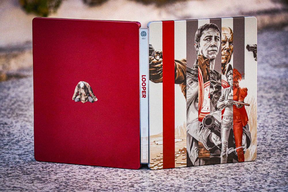 Looper Mondo Steelbook Autografado