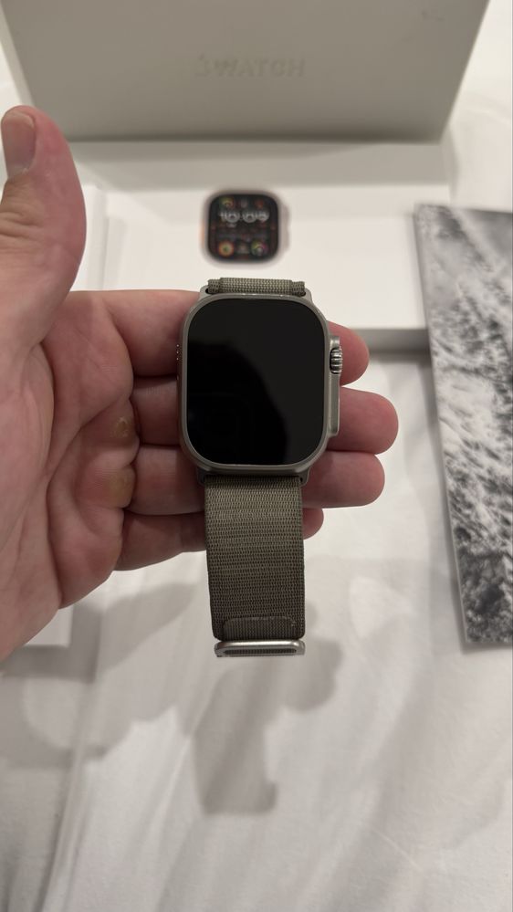 Apple Watch Ultra 2 49mm GPS + Cellular – Como Novo com Fatura