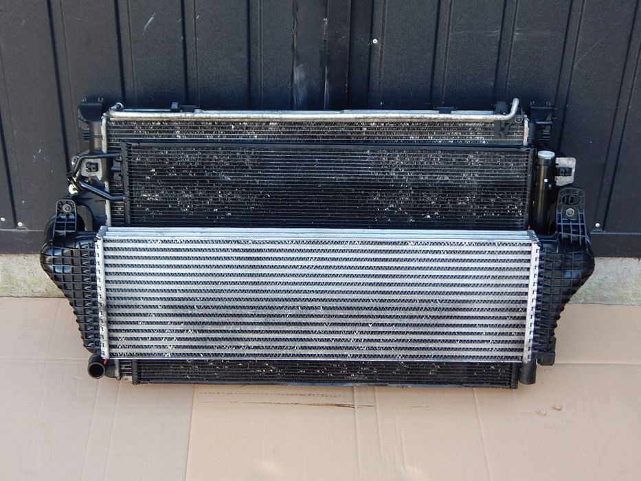 vw t5 lift t6 komplet chłodnic wentylator intercooler 2.0 bitdi 7e012