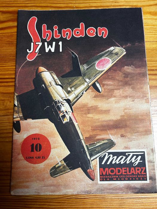 mały modelarz Shinden