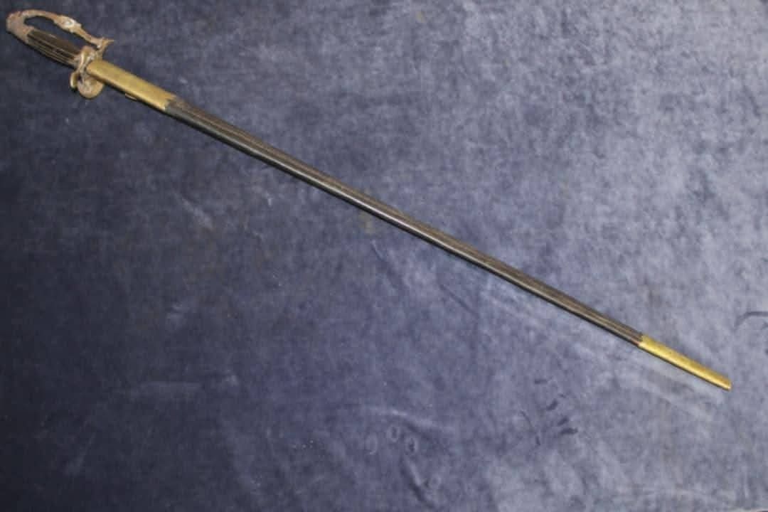 Espada de músico do regimento português de caçadores