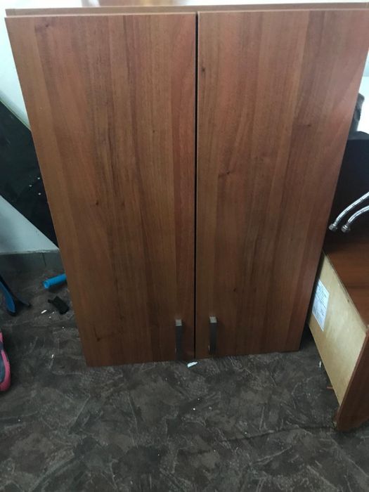 Meble lazienkowe komplet kolor orzech