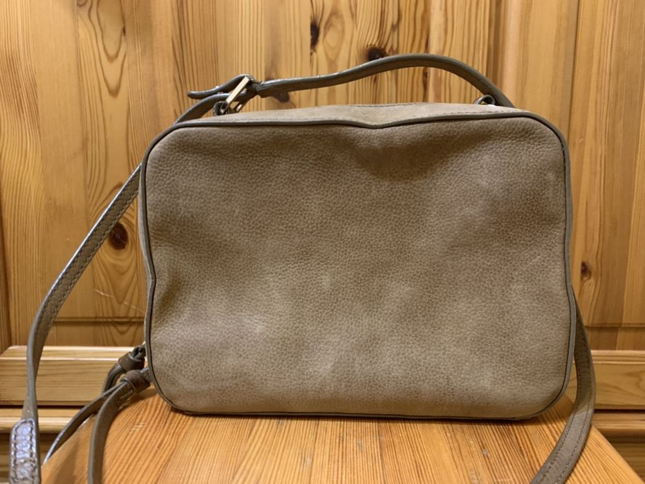 Zara używana torebka zamsz