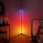 Підлоговий кутовий RGB світильник 1,2 м кутовий торшер