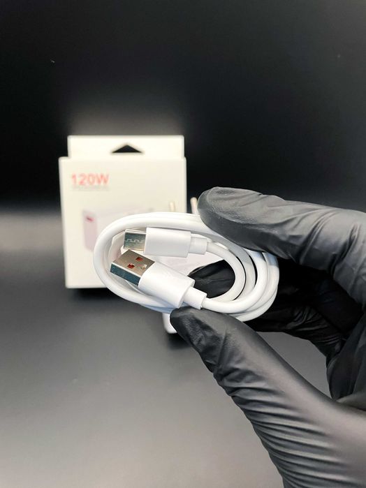 Ładowarka 120W i Kabel USB-C do Xiaomi Oppo Realme | GWARANCJA