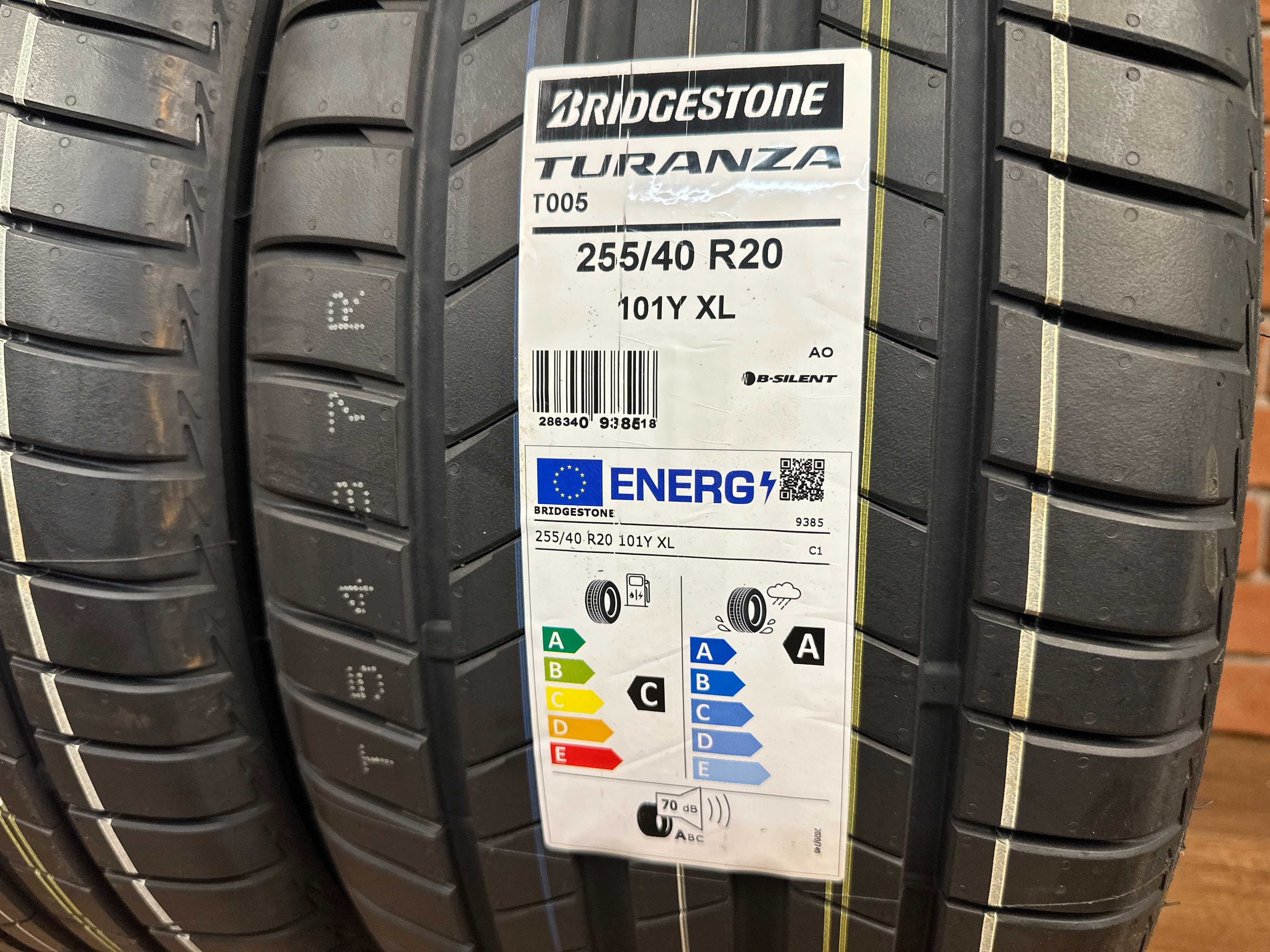 Opony Bridgestone Turanza T005 255/40R20 NOWE 2024