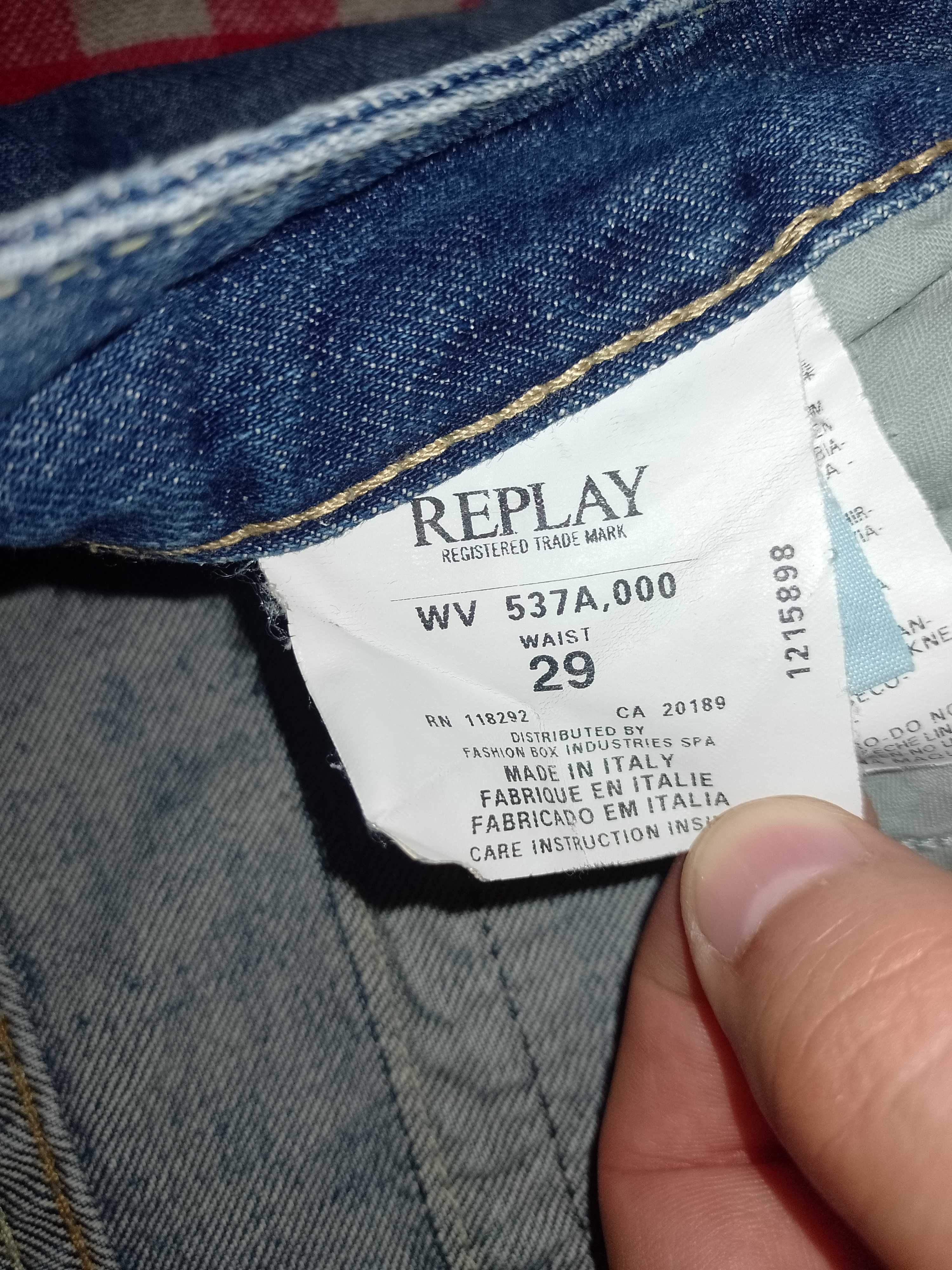 Spodnie damskie Replay jeans rozmiar W29 M