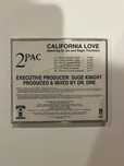 2 pac - California Love promo - US promo