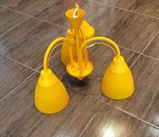 Lampa wisząca żółta