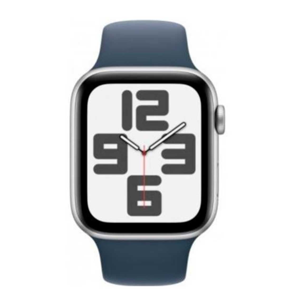 Apple Watch SE 2 GPS 40mm Silver Case  Storm Blue Sport Band (MRE13)