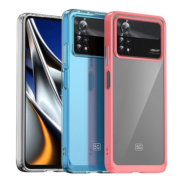 Outer Space Case etui Xiaomi Poco X4 Pro 5G pokrowiec z elastyczną ram
