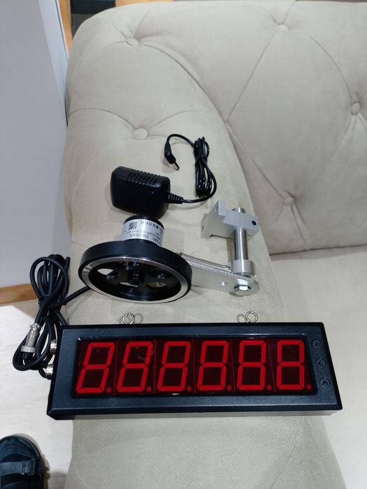 Contador digital com roda