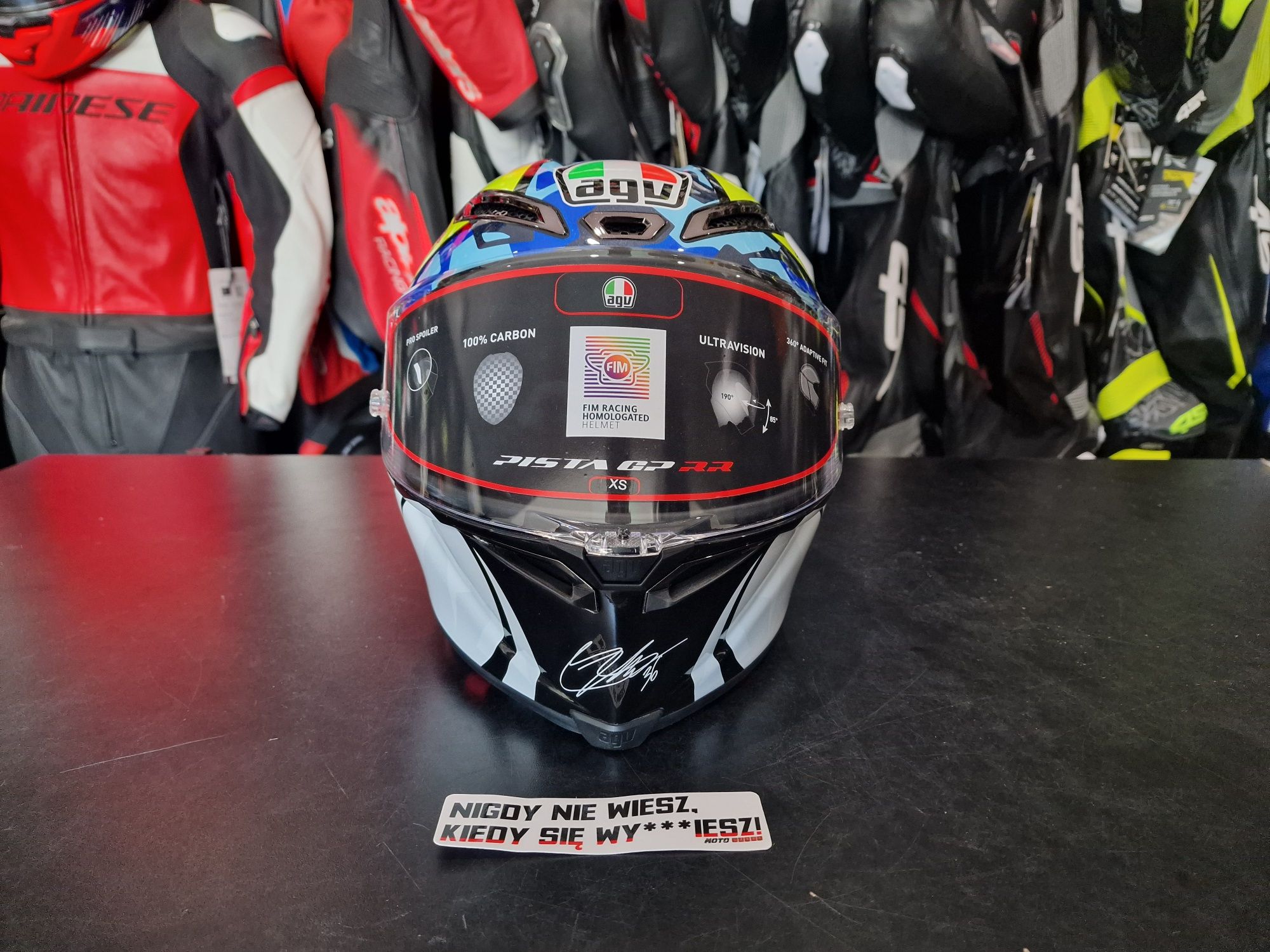 MotoSzafa Kask AGV PISTA GP RR MIR 2021 !gratisy!