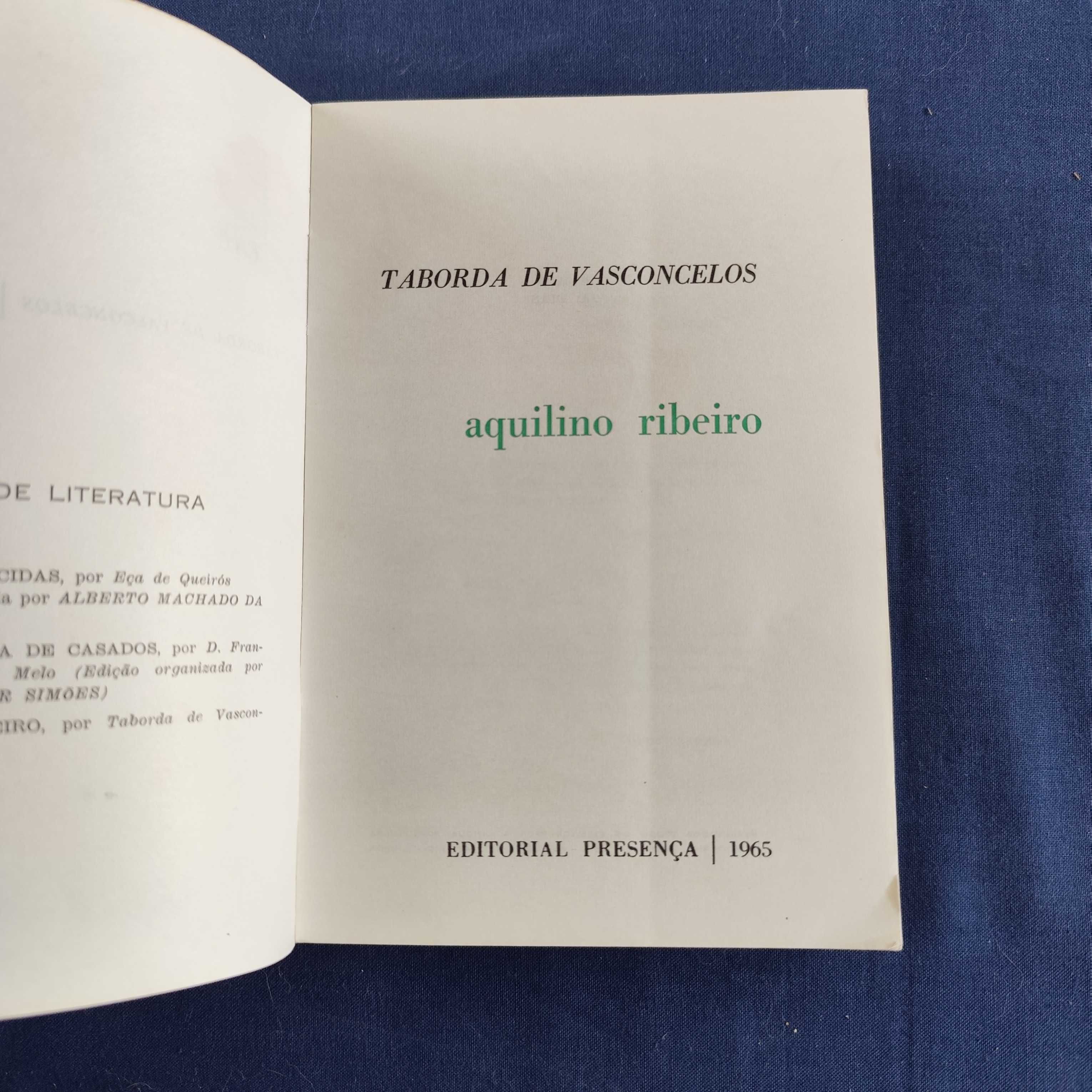 Taborda de Vasconcelos - Aquilino Ribeiro