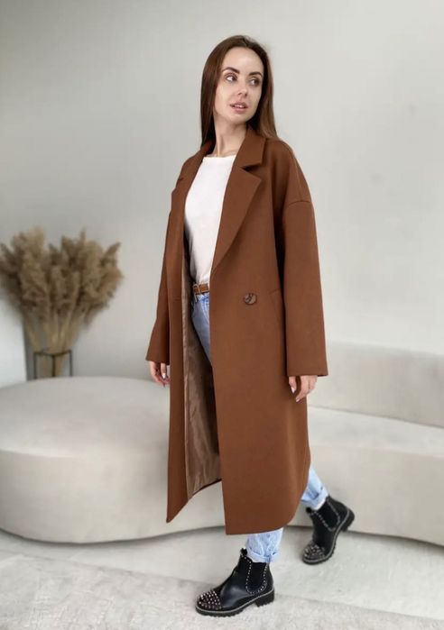Пальто осіннє, кашемір