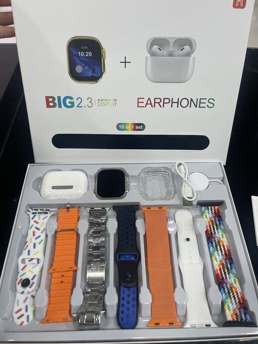 Smart watch com fone