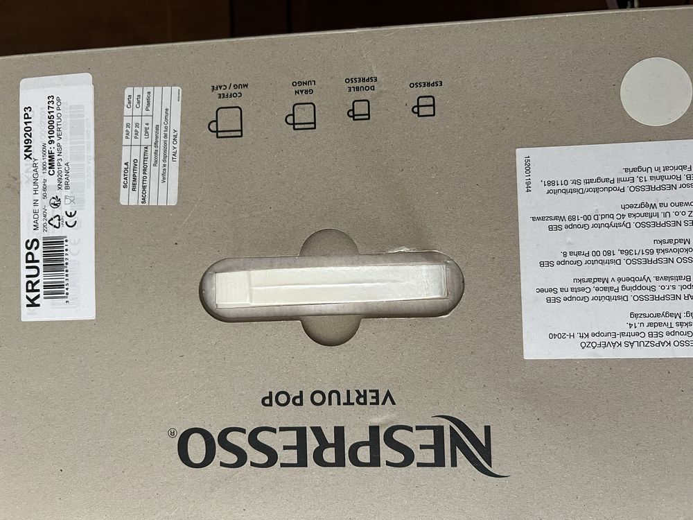Maquina Nespresso Vertuo POP