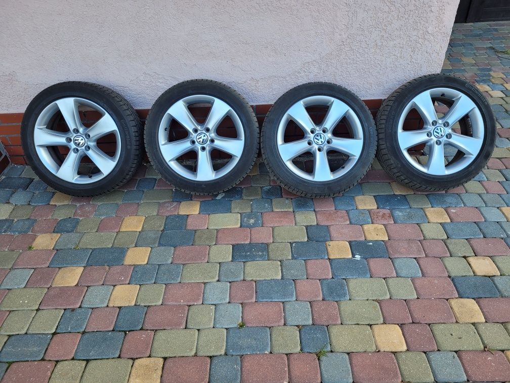 Felgi aluminiowe 17" VW Passat B6, B7, CC, Skoda 5x112 ET 39, Skoda