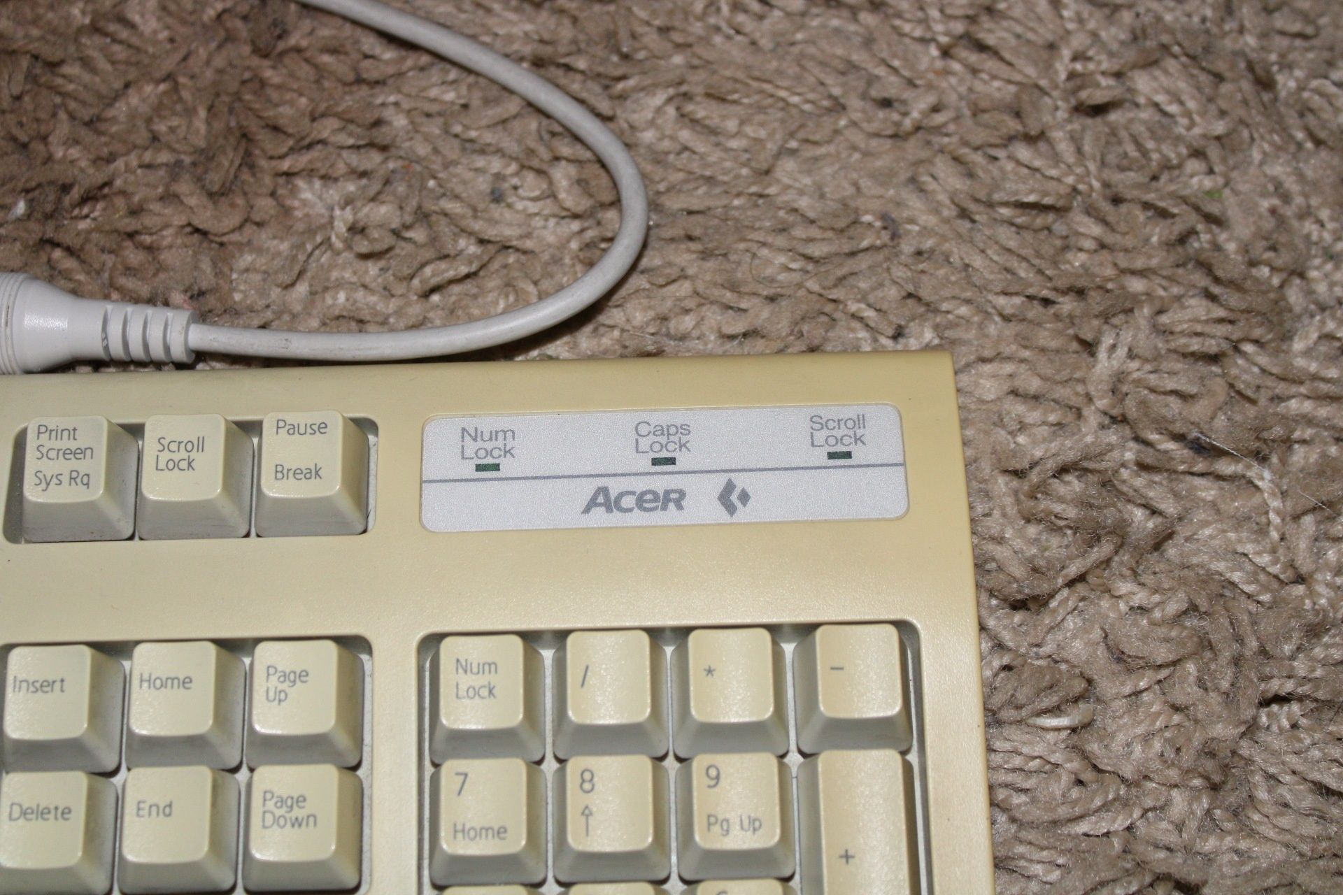 Retro klawiatura mechaniczna Acer model 6511-tw