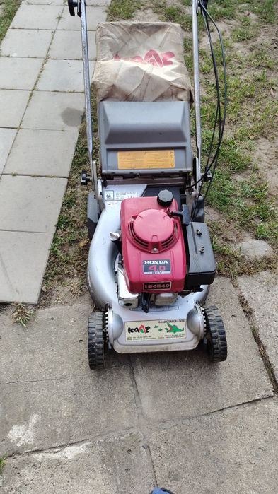 Kosiarka honda 4.0 ohv lm4840 z wałkiem do przygniatają trawy